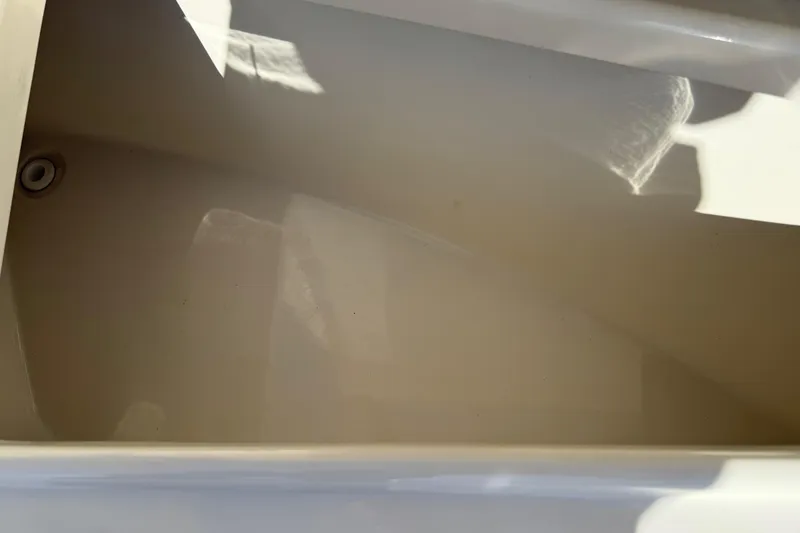 Slide: The Image of Interior view of a 2017 Key West 219 FS boat compartment. - 21