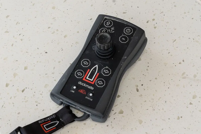 Slide: The Image of Remote control for boat maneuvering on a light surface. - 51