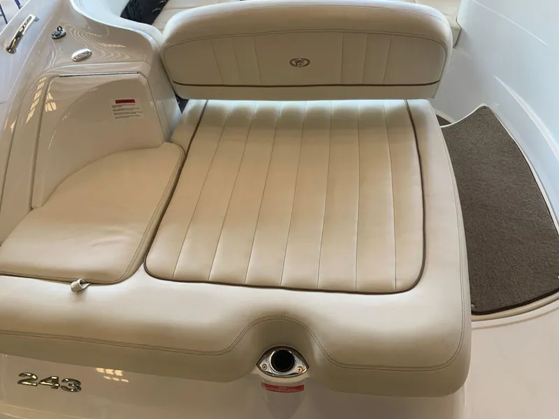 Slide: The Image of Cobalt 243 boat 2015 with beige upholstered seat. - 10
