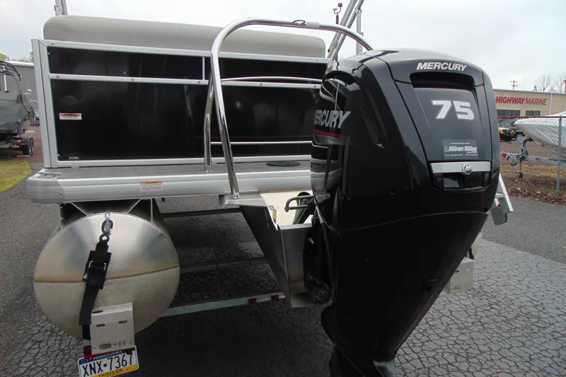 Slide: The Image of 2024 Godfrey Sweetwater 2086 C pontoon boat with Mercury 75 engine at Highway Marine. - 7