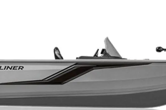 The Image of 2026 Crestliner 1750 Fish Hawk Side Console boat, sleek design, side view. - 1