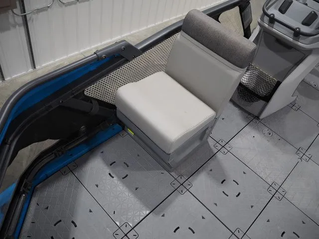 Slide: The Image of Interior of 2023 Sea-Doo Switch 16 with seat and flooring. - 8