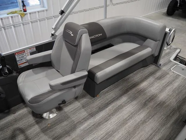 Slide: The Image of 2025 Bennington S Quad Bench 21 SSR interior seating - 9