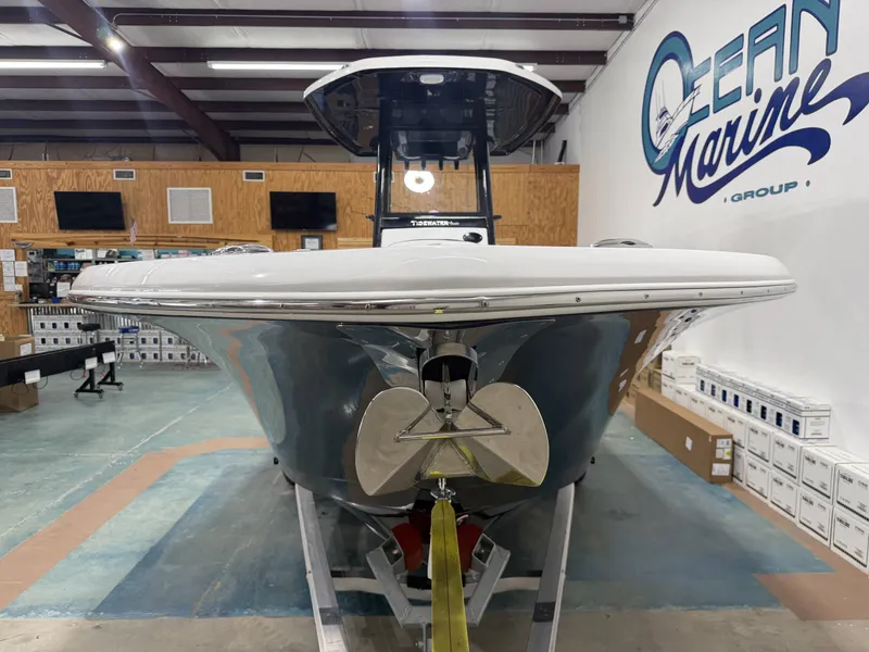 Slide: The Image of Tidewater 232 CC Adventure 2026 in showroom at Ocean Marine. - 31