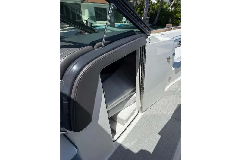 Slide: The Image of Dometic control panel on 2025 Formula 330 Crossover Bowrider OB boat. - 55