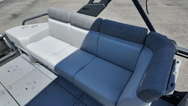Slide: The Image of 2023 Sea-Doo Switch Sport 21 seating in gray design. - 15