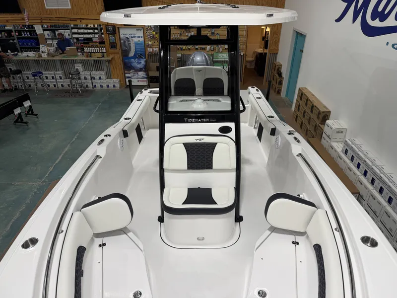Slide: The Image of Interior view of 2026 Tidewater 232 CC Adventure boat. - 26