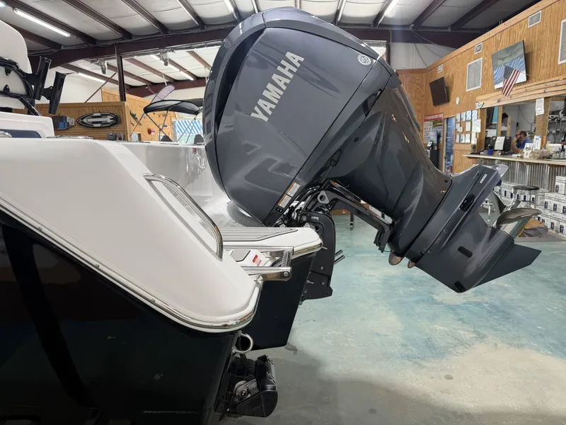 Slide: The Image of 2026 Tidewater 232 CC Adventure with Yamaha outboard motor. - 28
