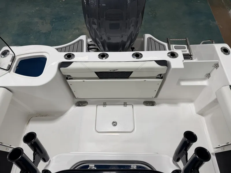 Slide: The Image of Interior view of 2026 Tidewater 232 CC Adventure boat. - 7