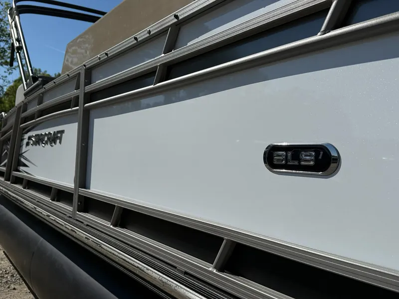 Slide: The Image of Close-up of Starcraft SLS-1 R boat, model 2026. - 26