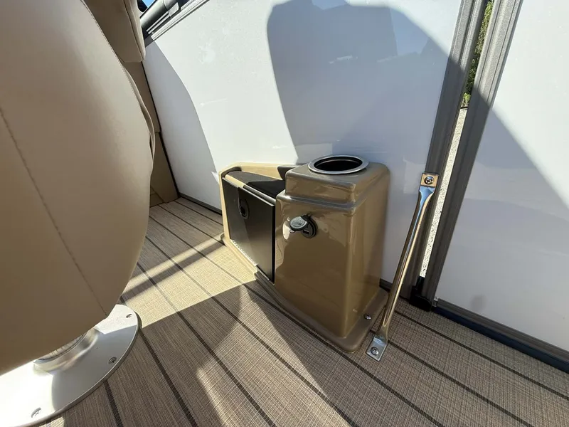 Slide: The Image of Interior of 2026 Starcraft SLS-1 R with cup holder. - 27