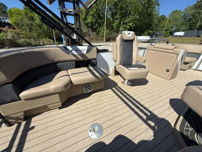 Slide: The Image of Interior of 2026 Starcraft SLS-1 R with luxurious seating. - 9