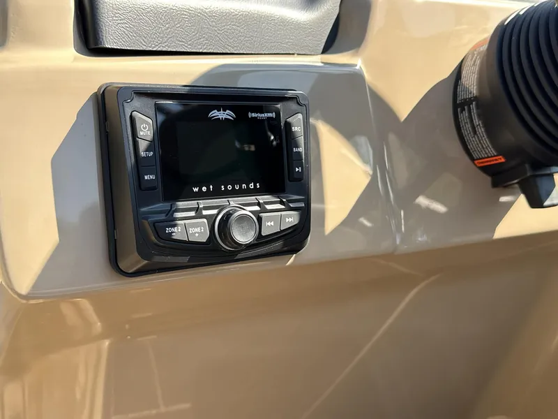 Slide: The Image of Sylvan L-3 Party Fish 2025 with Wet Sounds audio system. - 48