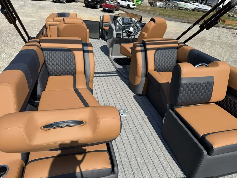 Slide: The Image of 2026 Sylvan L-3 LZ DH interior with luxurious seating. - 6