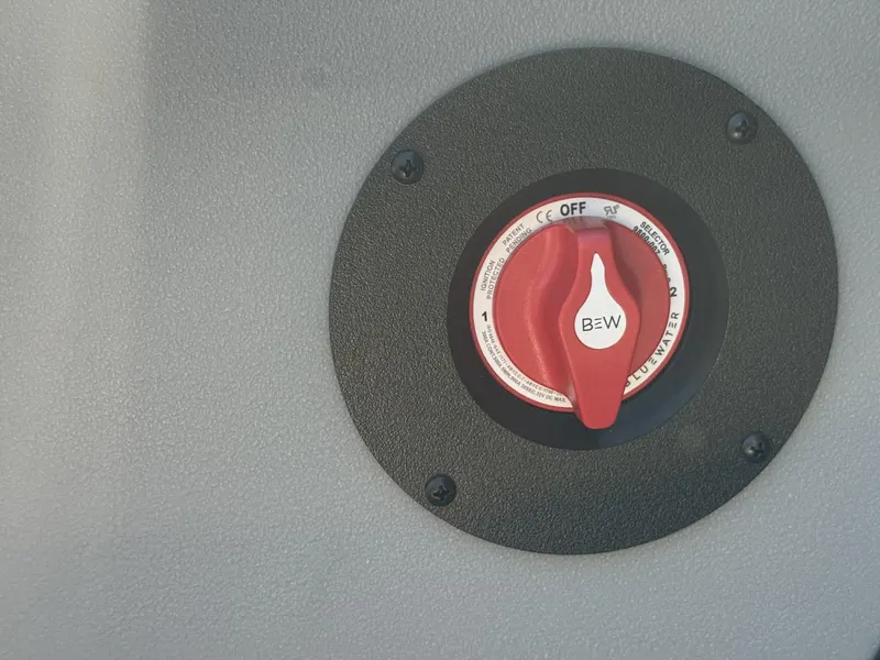 Slide: The Image of Red switch on Bentley Pontoons 223 Bolt 2026. - 20