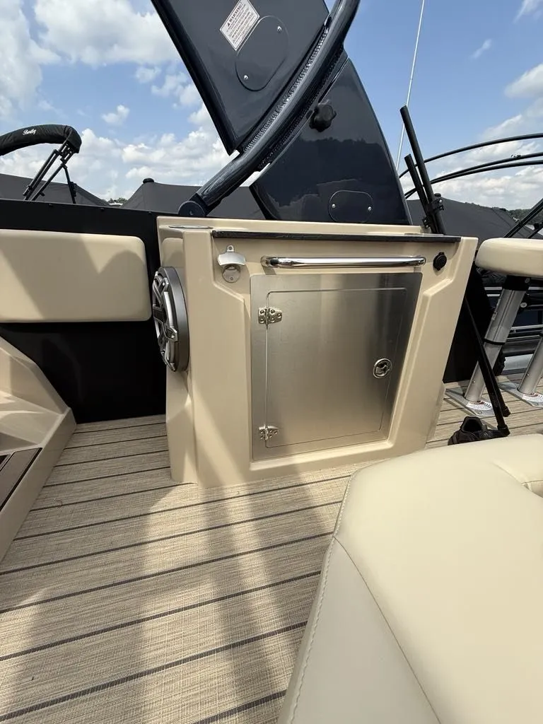 Slide: The Image of Interior of Sylvan G3 DLZ Bar 2025 with stainless steel cabinet. - 11