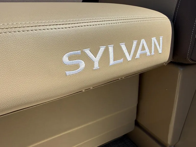 Slide: The Image of Close-up of Sylvan Mirage 8522 Party Fish seat, 2025 model. - 26