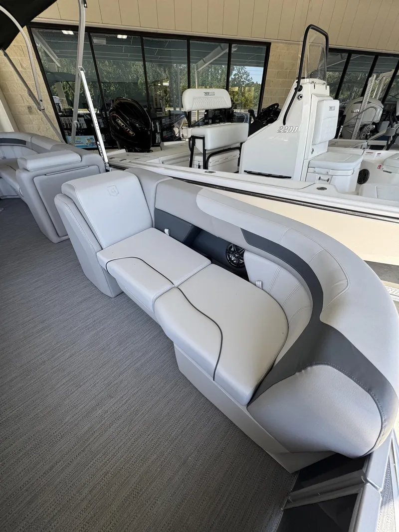 Slide: The Image of Interior of a Sweetwater SW2086CSE boat, model year 2026. - 20