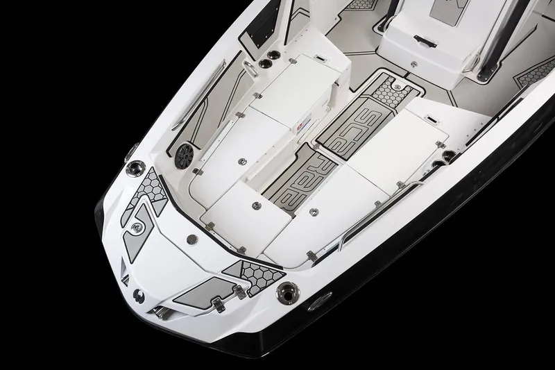Slide: The Image of 2019 Scarab 255 Open ID boat interior, modern design. - 22