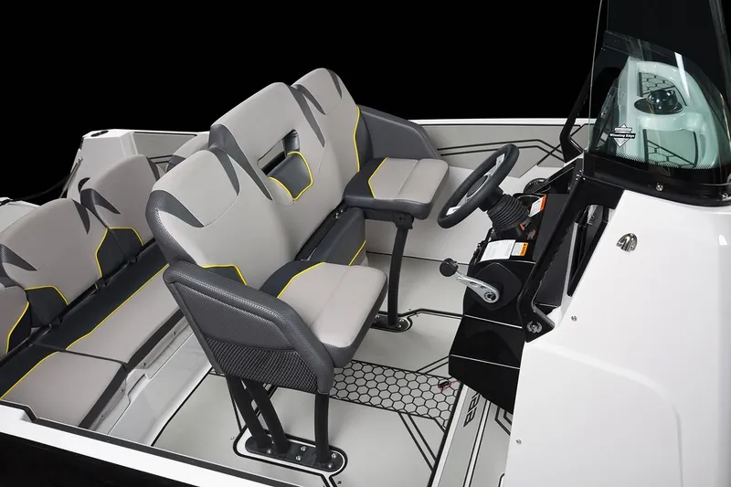 Slide: The Image of Interior of 2019 Scarab 255 Open ID boat. - 30