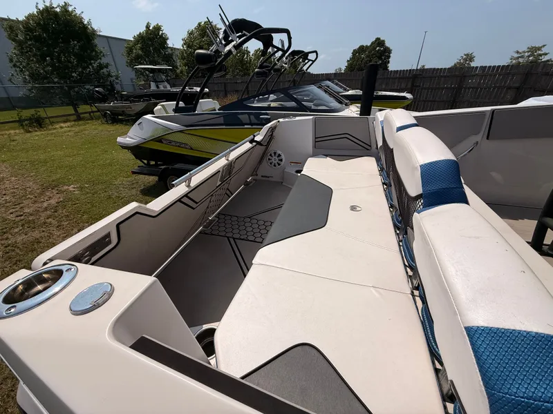 Slide: The Image of 2019 Scarab 255 Open ID boat with spacious interior seating. - 7
