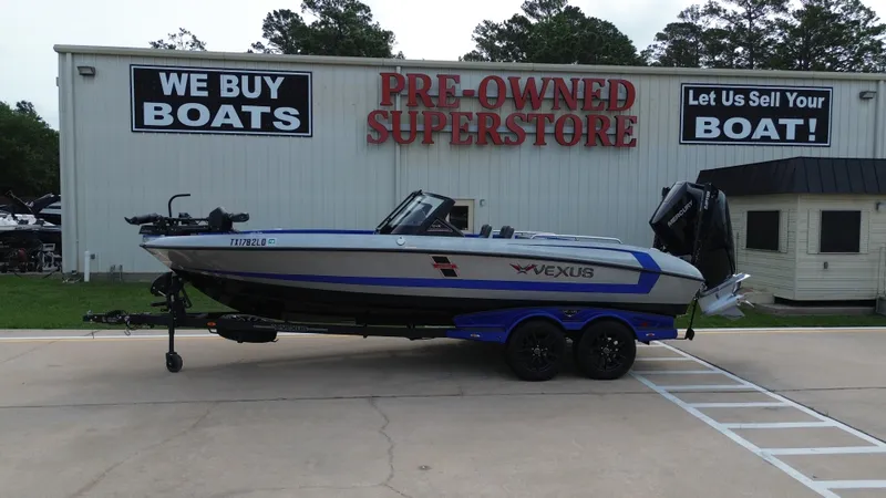 The Image of 2025 Vexus DVX22S boat at pre-owned superstore. - 1