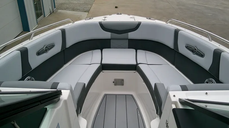 Slide: The Image of Interior of Chaparral GTS 28 boat, model year 2026. - 23