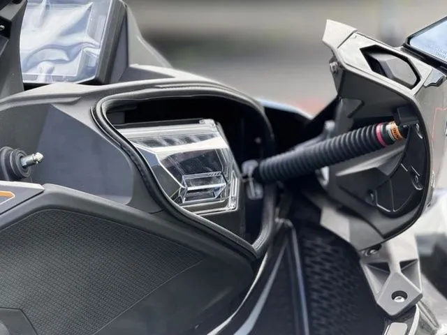 Slide: The Image of Close-up of 2026 Kawasaki Ultra 160 showcasing modern design. - 10
