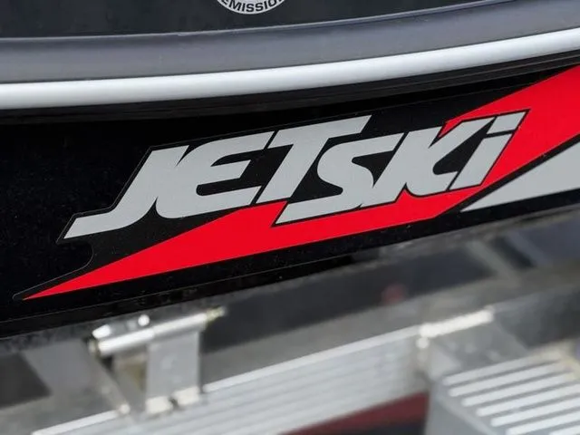 Slide: The Image of 2026 Kawasaki Ultra 160 Jet Ski with bold design. - 15