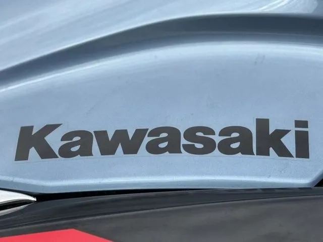 Slide: The Image of Kawasaki Ultra 160 2026 logo on silver background. - 16