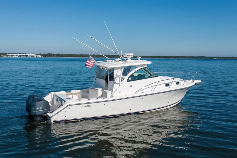 The Image of 2012 Pursuit 345 Offshore Starboard Profile - 0