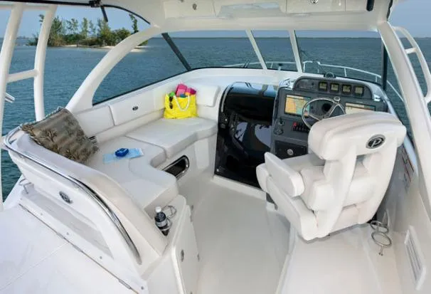 Slide: The Image of 2012 Pursuit 345 Offshore Bridge Deck - 12