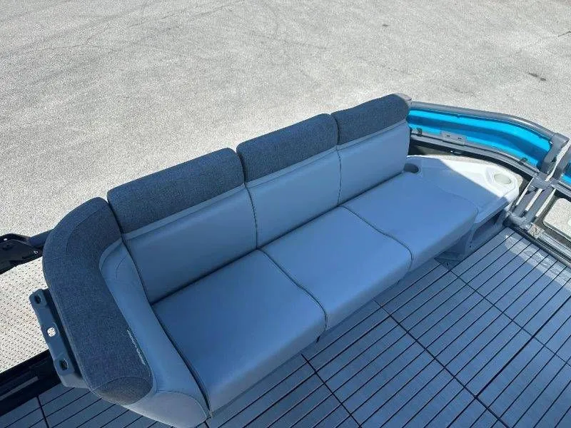 Slide: The Image of 2022 Sea-Doo Switch Cruise 18 seating on boat. - 30
