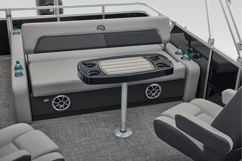 Slide: The Image of Sun Tracker Party Barge 22 RF DLX 2026 - 34