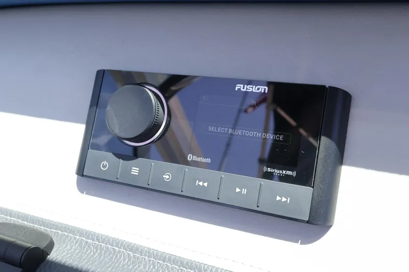 Slide: The Image of Fusion audio system in 2020 Regal LX4, displaying Bluetooth device selection. - 29