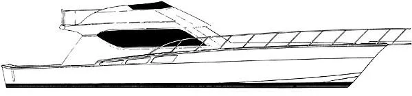 Slide: The Image of Hatteras 60 Convertible 2001 - 91
