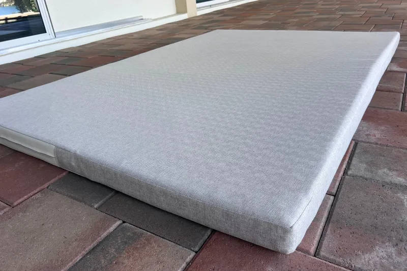 Slide: The Image of Cushion for 2020 Regal 26 XO boat on brick patio surface. - 68