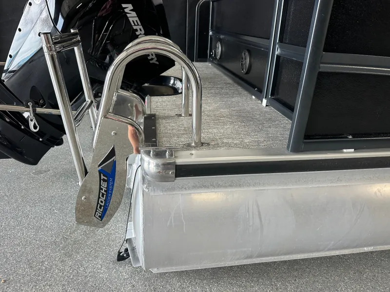 Slide: The Image of 2024 Premier 230 Sunsation TRITOON with Mercury engine and Ricochet Ladder System. - 14