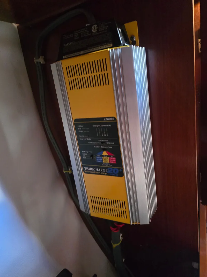 Slide: The Image of Xantrex Truecharge 20 charger in 1994 Beneteau First 265. - 22