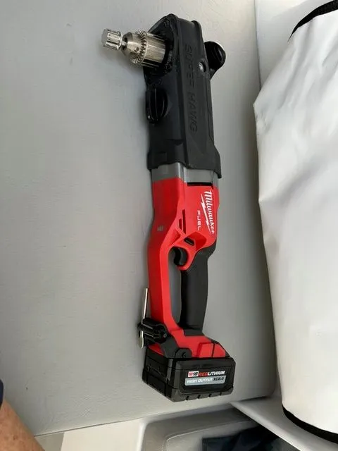 Slide: The Image of Milwaukee cordless drill on Beneteau First 24, 2021 model. - 7