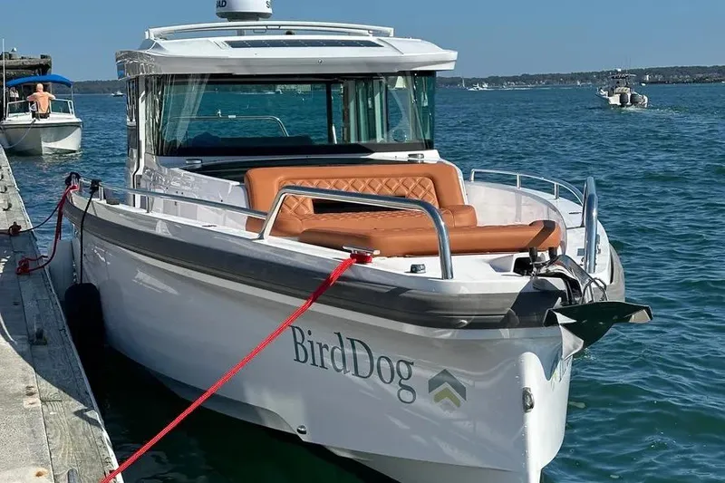 Slide: The Image of 2022 Axopar 37 XC Cross Cabin  - 5