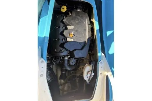 Slide: The Image of 2015 Sea Doo GTI SE 130 engine compartment, showcasing internal components and design. - 3