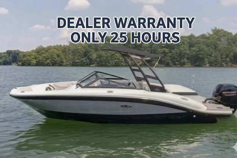 The Image of 2022 Sea Ray SPX 190 Outboard boat on lake, dealer warranty, 25 hours usage. - 0