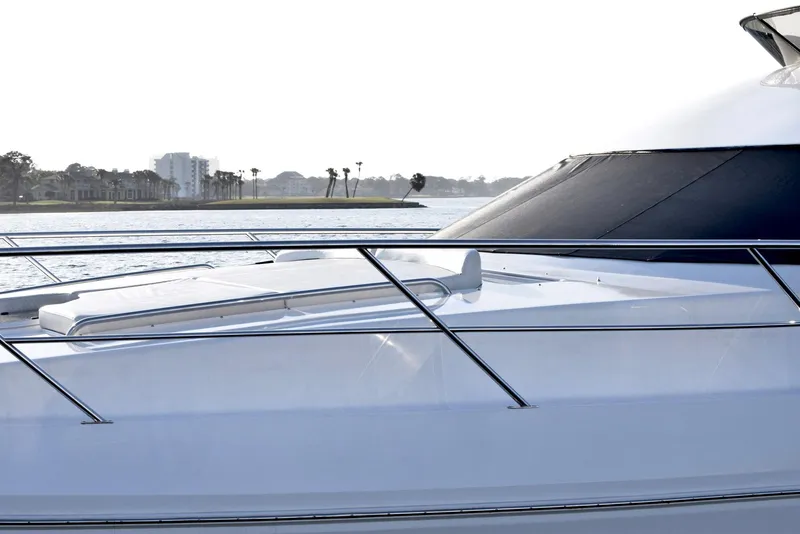 Slide: The Image of Luxury Neptunus 58 yacht, 2010 model, sleek design, docked by waterfront. - 21