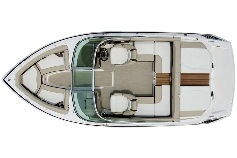 Slide: The Image of Manufacturer Provided Image: 2015 Regal 2100 Bowrider boat interior, top view. - 6