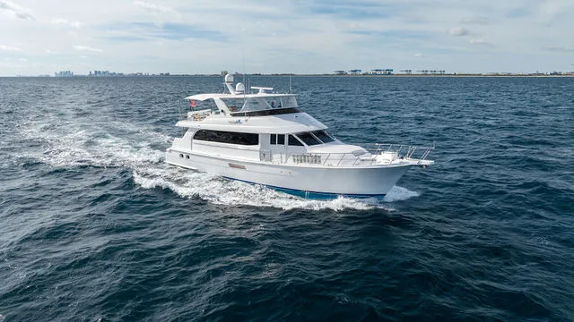 Slide: The Image of Hatteras 75 Sport Deck Motor Yacht 2004 - 75