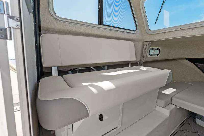 Slide: The Image of Interior of 2024 Parker 2320 Sport Cabin with seating area. - 42