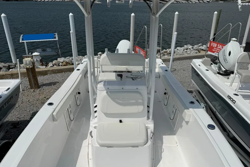 Slide: The Image of 2026 Clearwater 2200 Center Console boat for sale by the water. - 4