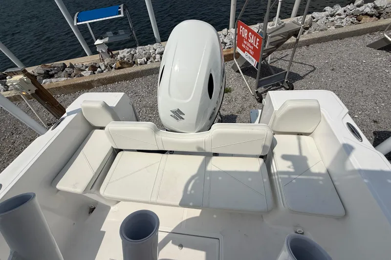 Slide: The Image of Clearwater 2200 Center Console 2026, boat for sale by the water. - 7