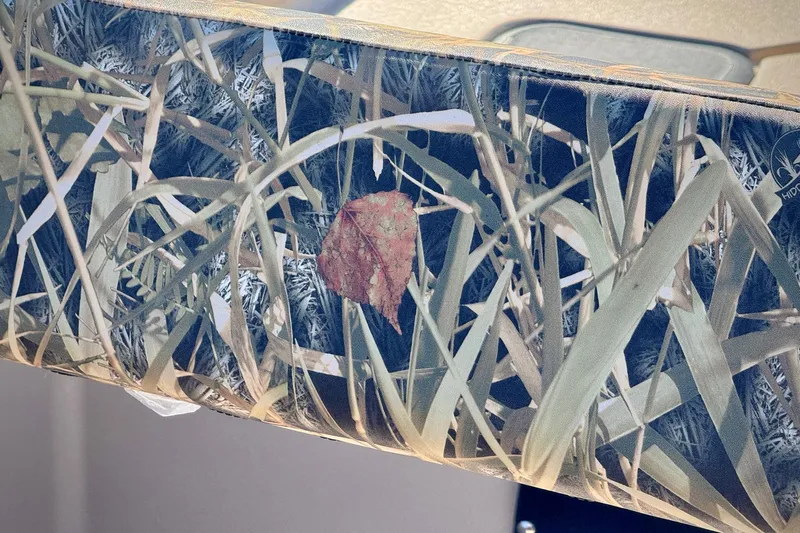 Slide: The Image of Camo pattern detail on 2025 Carolina Skiff E20 JVX CC SPORTSMAN EDITION boat. - 8